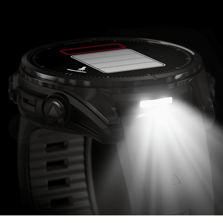 שעון ספורט Garmin fēnix® 8 – 43mm AMOLED Sapphire TITANIUM