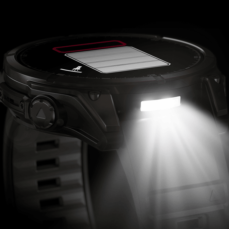 שעון ספורט fēnix® 8 – 51mm AMOLED Sapphire TITANIUM Garmin