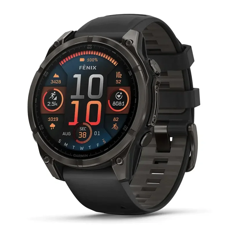 שעון ספורט fēnix® 8 – 51mm AMOLED Sapphire TITANIUM Garmin