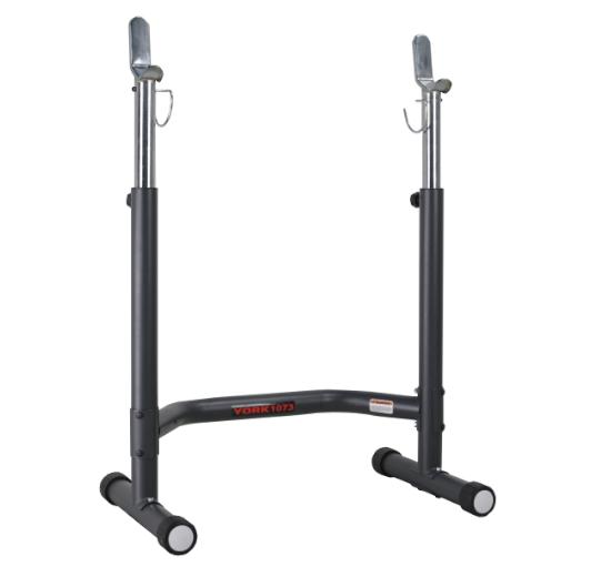 YORK 1073 מתקן כושר המאפשר הנחת מוט משקולות או אולימפי מבית
