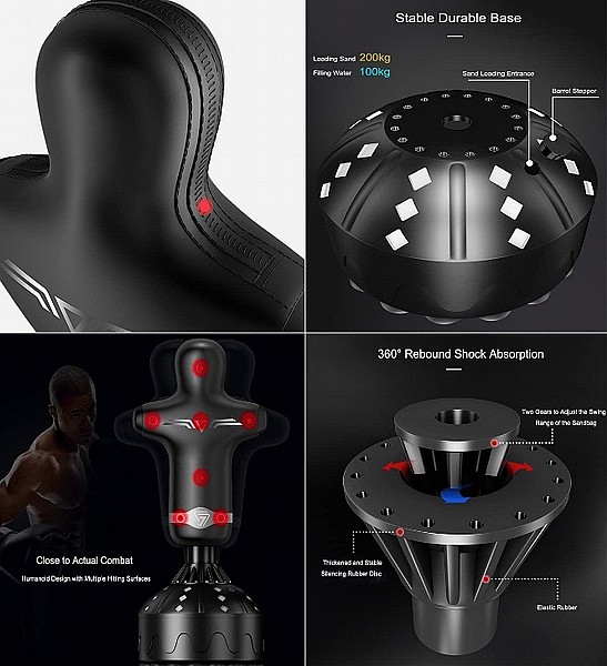 בובת איגרוף פלג גוף עליון מבית ATX PRO