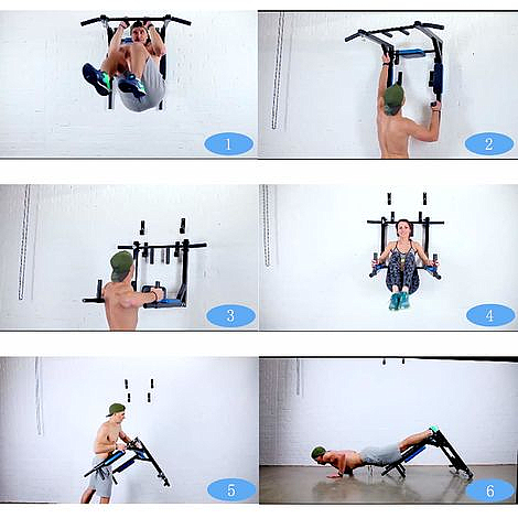 מתח מקבילים לקיר מתהפך 2 ב 1 דגם 7005 PACIFIX