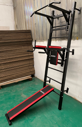 סולם שוודי ברזל כולל מתח מקבילים וספסל PACIFIX 7002 אספקה 28 ימים