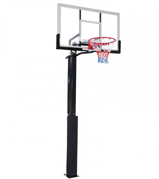 עמוד כדורסל מקצועי מתכוונן ללא בסיס לקיבוע באדמה DUNK M022