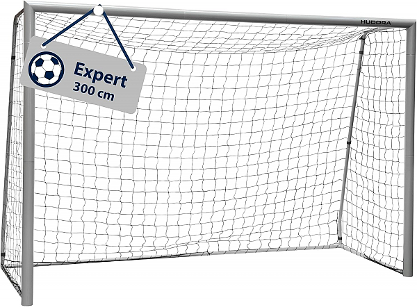 שער כדורגל ברזל מקצועי 300 ס"מ HUDORA EXPERT גרמניה