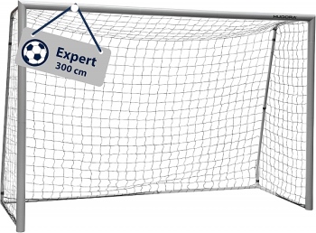 שער כדורגל ברזל מקצועי 300 ס"מ HUDORA EXPERT גרמניה