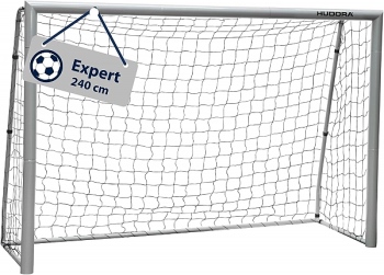 שער כדורגל ברזל מקצועי 240 ס"מ HUDORA EXPERT גרמניה
