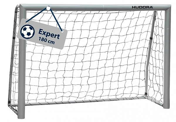 שער כדורגל ברזל מקצועי 180 ס"מ HUDORA EXPERT גרמניה