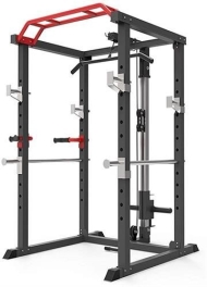 כלוב כושר ביתי מקצועי עם פוליו מתח מובנה