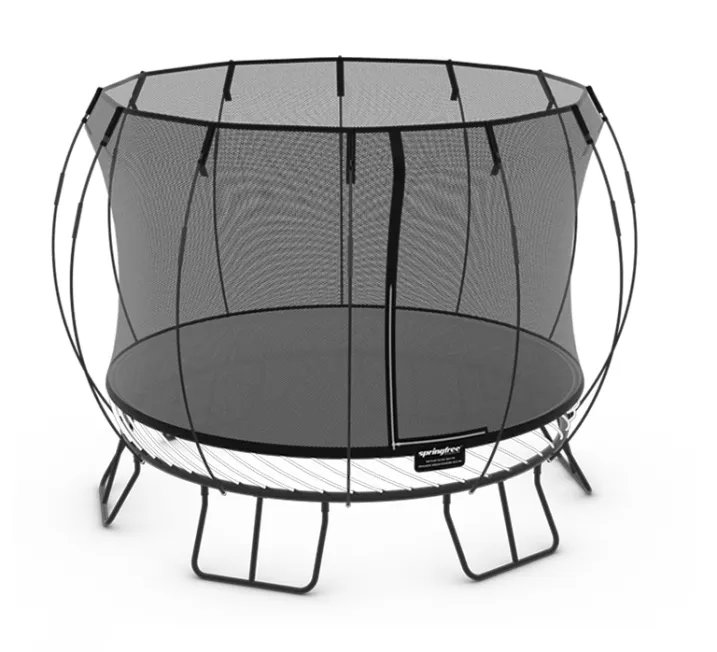 טרמפולינה עגולה לחצר Springfree בקוטר 3 מטר - הבטיחותית בעולם