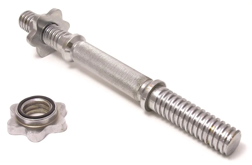 מוט קצר למשקולות צלחת