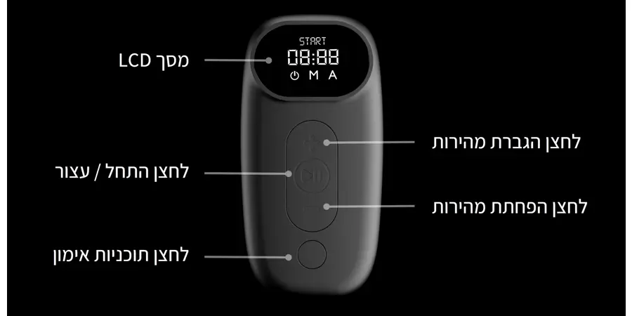 הליכון כושר קינגסמית Kingsmith Walkingpad K12 אספקה 21 יום