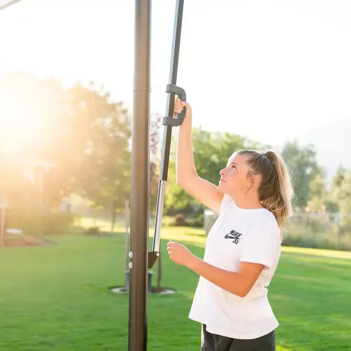 מתקן סל נייד מתכוונן 48 אינץ - Lifetime Adjustable Portable Basketball Hoop