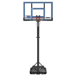 מתקן סל נייד מתכוונן 52 אינץ - Lifetime Polycarbonate Adjustable Portable Basketball Hoop NBA Editio