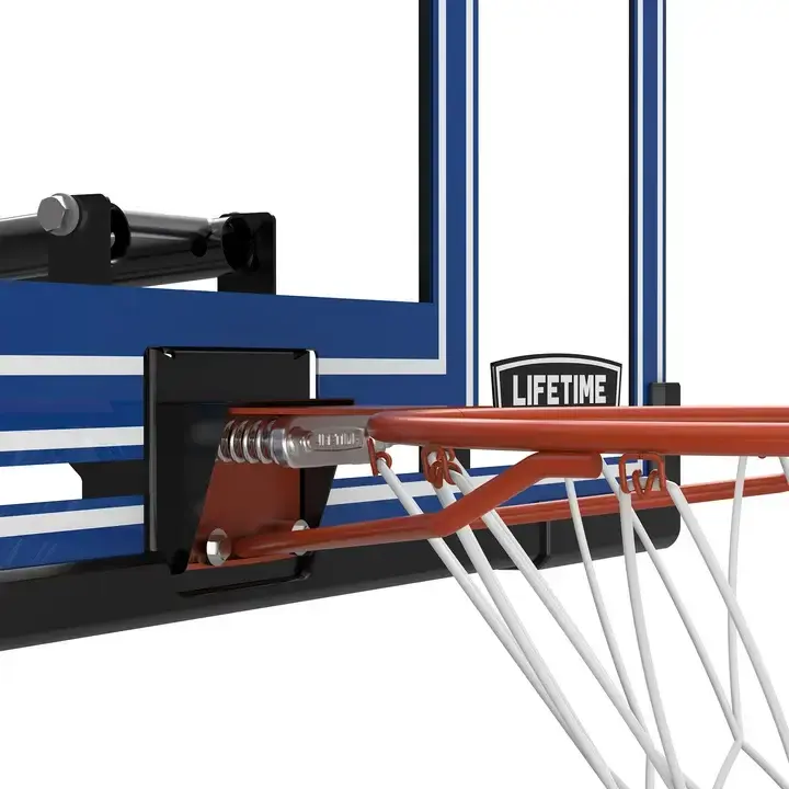 מתקן סל נייד מתכוונן 52 אינץ - Lifetime Polycarbonate Adjustable Portable Basketball Hoop NBA Editio