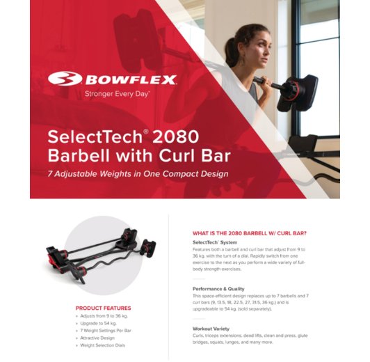 סט BOWFLEX Adjustable Barbell