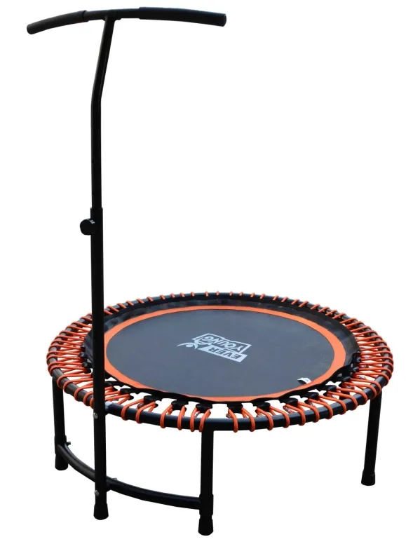 טרמפולינה מקצועית לכושר EVER YOUNG עם ידית לסיוע במגוון תרגילים