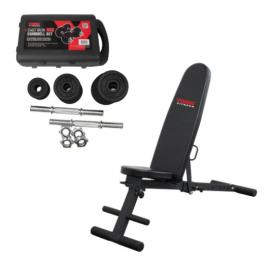 באנדל ספה ומשקולות 20 ק"ג YORK