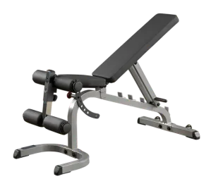 BODY SOLID GFID31 - ספה חופשית מקצועית מתכווננת מזווית שלילית עד 90 מעלות