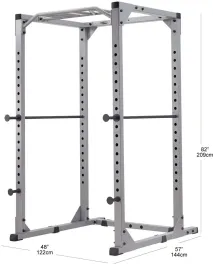 כלוב משקולות מקצועי מבית BODY SOLID לחדרי כושר או לשימוש ביתי