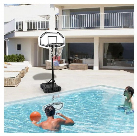 מתקן סל מקצועי לבריכה עמוד סל לבריכה DUNK M001PL