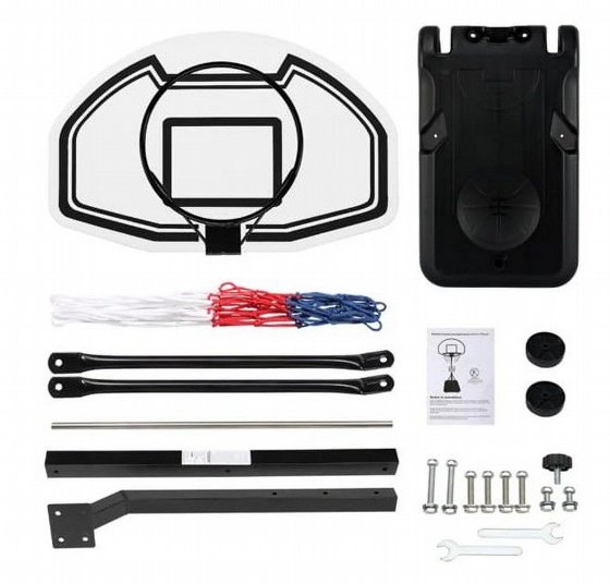 מתקן סל מקצועי לבריכה עמוד סל לבריכה DUNK M001PL