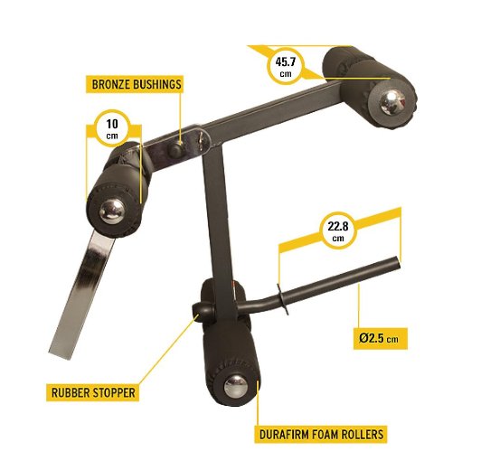 תוספת מתקן אימון רגליים לספות BODY SOLID