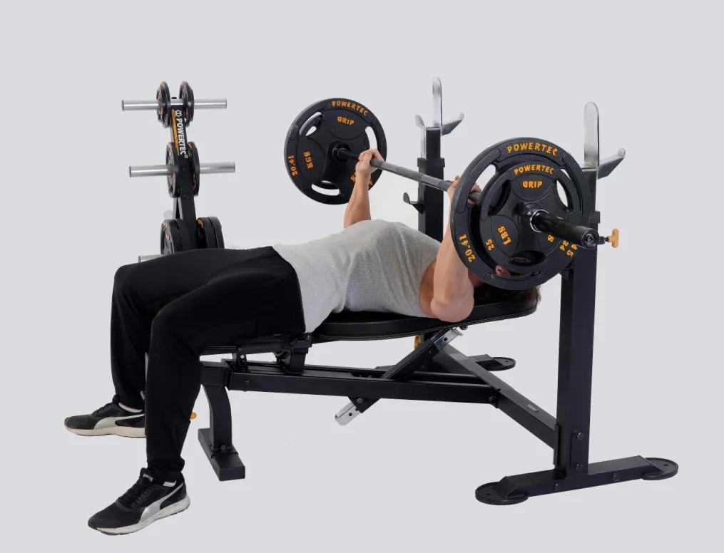 ספת לחיצה WB-OB קלאסית אולימפית מסיבית ביותר ומתאימה למשקלים כבדים