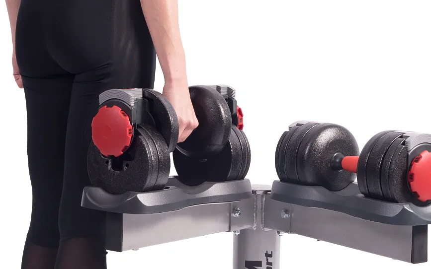 ערכת משקולות יד מתכווננת 27 ק"ג