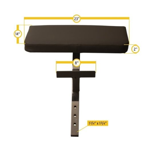 תוספת מתקן לאימון יד קדמית לספות כושר BODY SOLID
