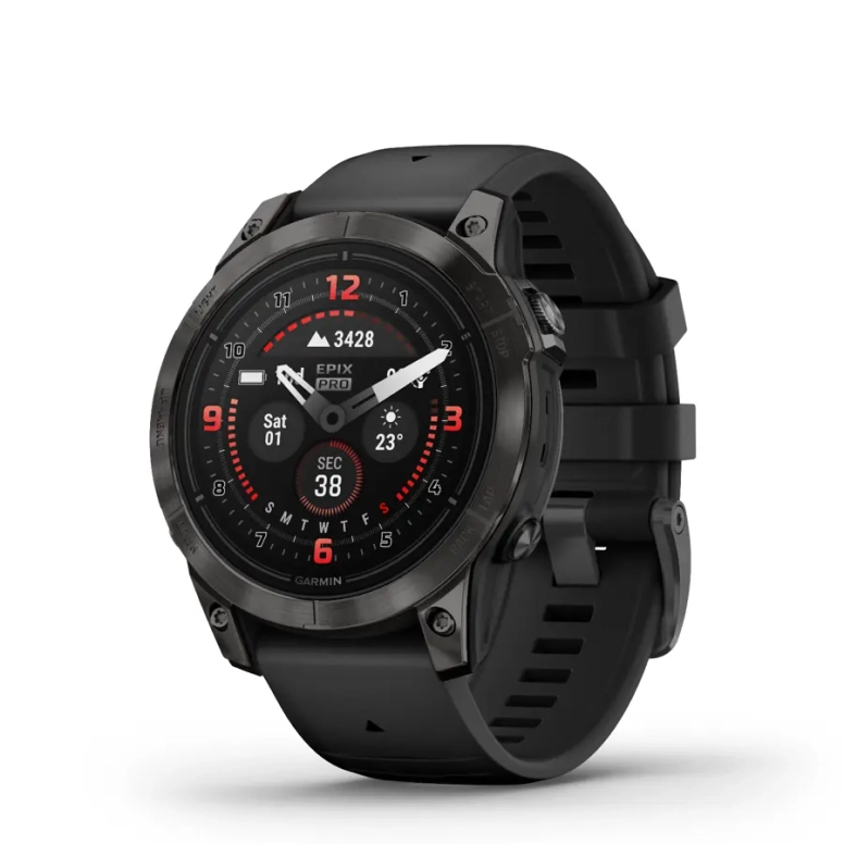 ‏שעון ספורט Garmin Epix Pro (Gen 2) 47mm Sapphire Titanium גרמין