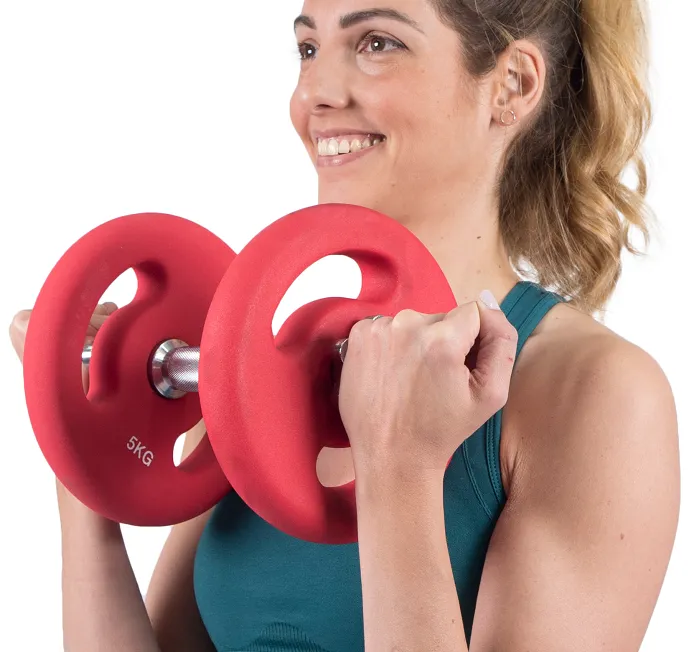 משקולת צלחת בציפוי ניאופרן 1.25 קילו