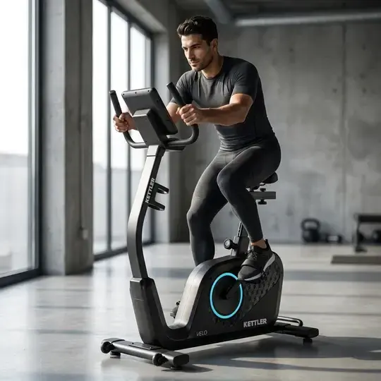 אופני כושר מקצועיים KETTLER VELO PRO Premium Recumbent Bike