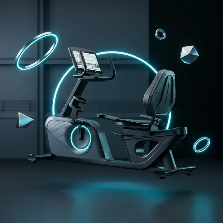 אופני כושר עם משענת מקצועיים KETTLER REVO PRO Premium Recumbent Bike