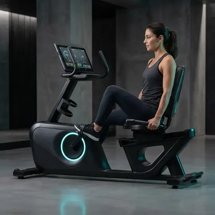 אופני כושר עם משענת מקצועיים KETTLER REVO PRO Premium Recumbent Bike