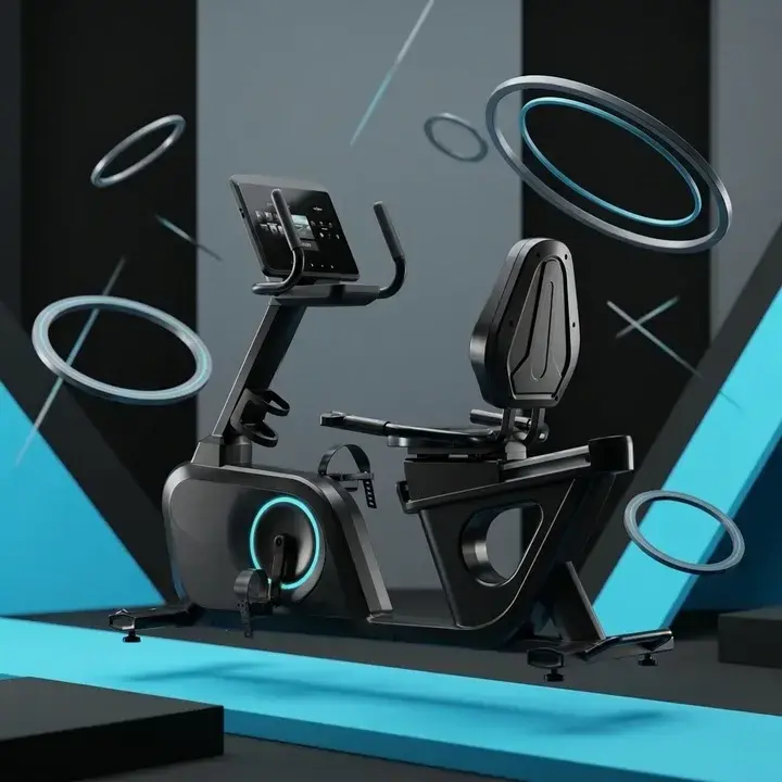 אופני כושר עם משענת מקצועיים KETTLER REVO Premium Recumbent Bike
