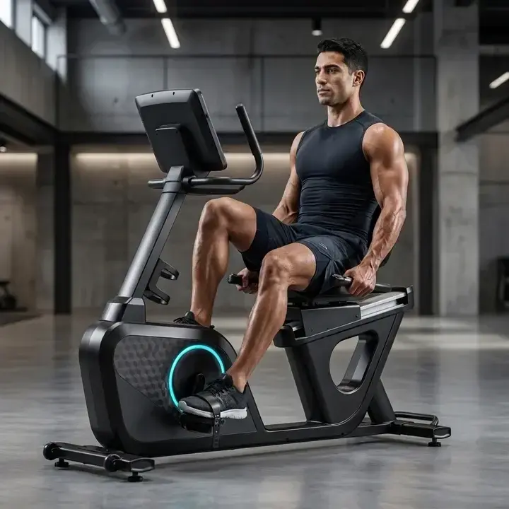 אופני כושר עם משענת מקצועיים KETTLER REVO Premium Recumbent Bike