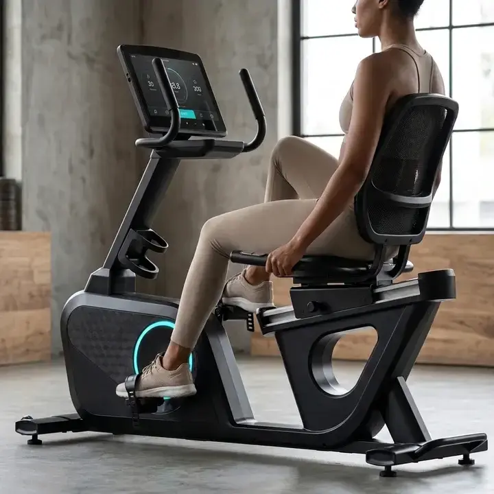 אופני כושר עם משענת מקצועיים KETTLER REVO Premium Recumbent Bike