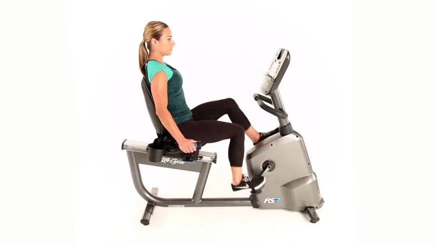 אופני כושר משענת RS3 מסדרת Lifecycle עם מסך TRACK