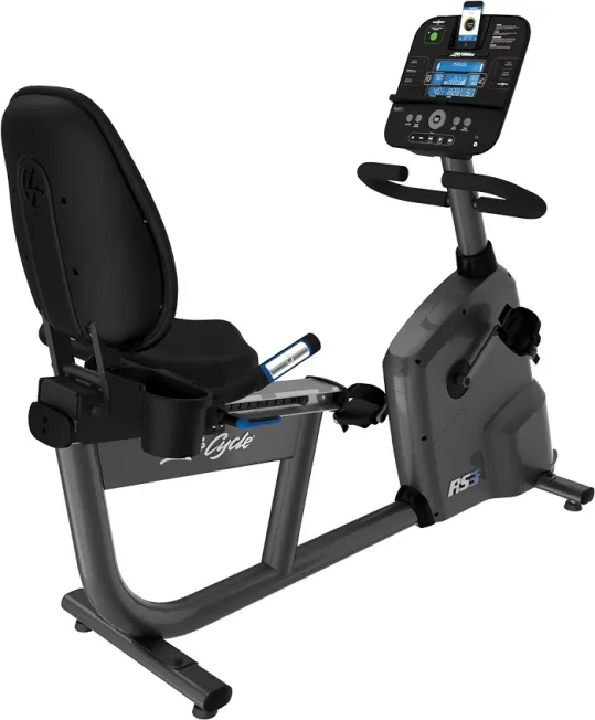 אופני כושר משענת RS3 מסדרת Lifecycle עם מסך TRACK