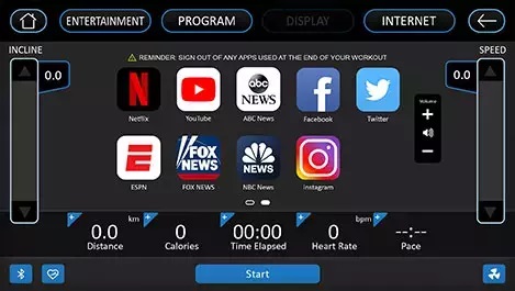 מסלול ריצה מקצועי מבית+SPIRIT CT800ENT